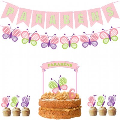 Kit Festa Borboletas