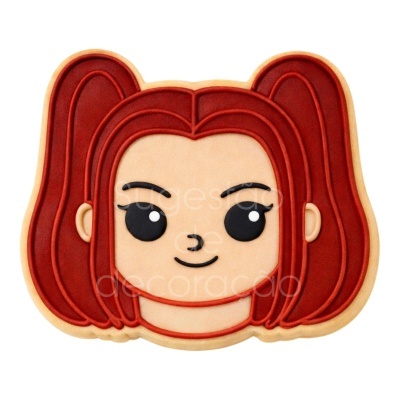 Cortador c/ Carimbo Guerreiras K-POP Demon Hunters Mira