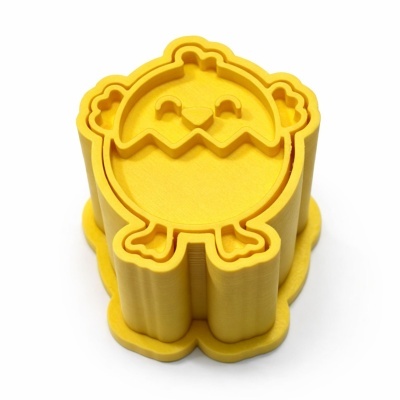 Molde Brigadeiro c/ Carimbo Pintainho no Ovo