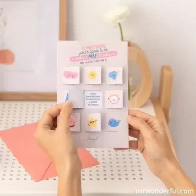 Postal - 9 Motivos pelos quais tu és a melhor MÃE de sempre