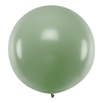 Balão Verde Seco Pastel 1m