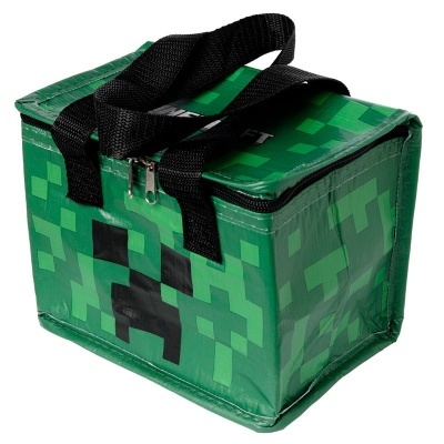 Lancheira Minecraft Verde