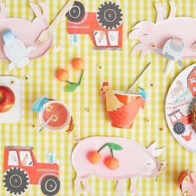 Copos Galo Animais da Quinta