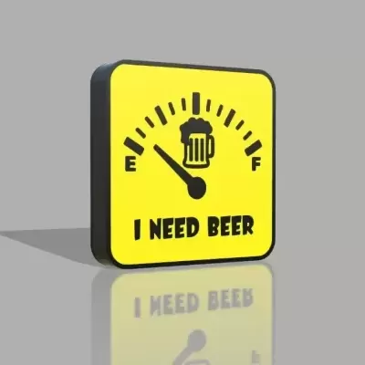 Relógio quadrado amarelo com texto e imagem de registo de combustível