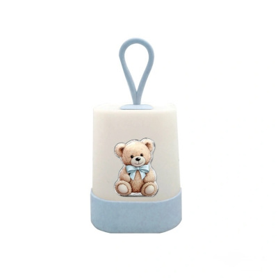 Lanterna portátil com imagem de urso de peluche