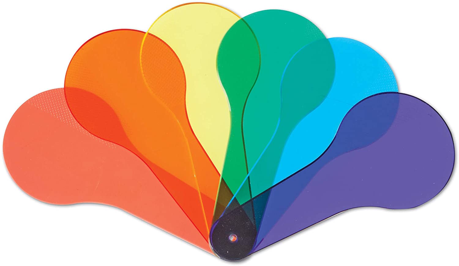 Lâminas de cor - Color Paddles Conjunto colorido de ferramentas plásticas em forma de gota