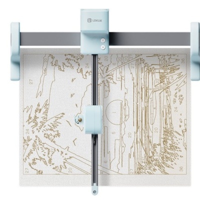 Máquina de pintura automática Loklik com tela para pintura por número