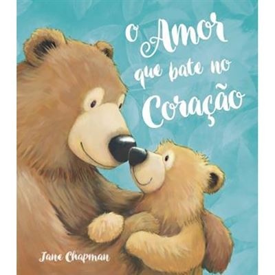 Capa de livro com dois ursos castanhos e texto em branco