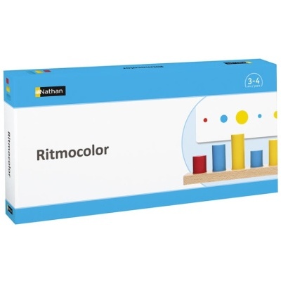 Caixa de jogo educativo Ritmocolor da marca Nathan