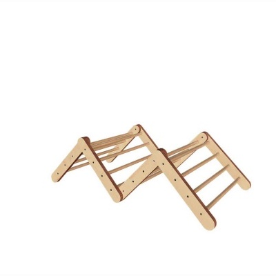 suporte em madeira articulado estilo escada