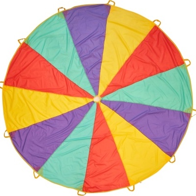 jogo redondo colorido segmento tecido com argolas amarelas