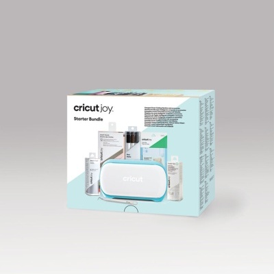 Kit inicial Cricut Joy com máquina branca e acessórios