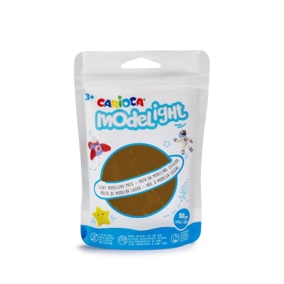 Embalagem de massa para modelar marron CARIOCA Modelight 50g