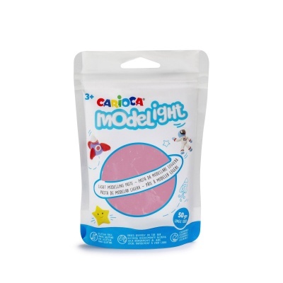 Embalagem de massa para modelar CARIOCA Modelight rosa
