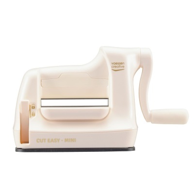 Cortador manual mini Vaessen Creative branco com alavanca