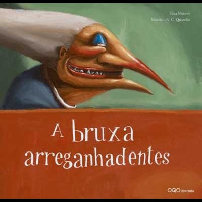 Capa de livro com ilustração caricata e texto em português