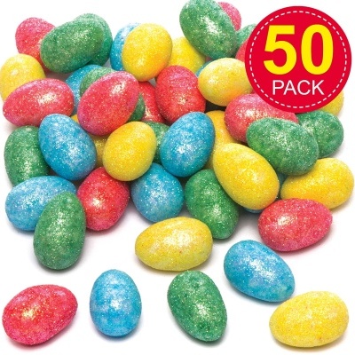 Amendoins de goma coloridos e granulados com selo 50 PACK