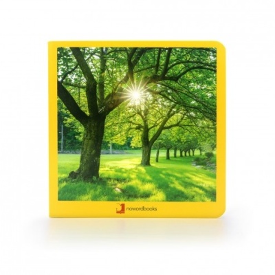 Capa amarela com imagem de árvore e texto novorbooks