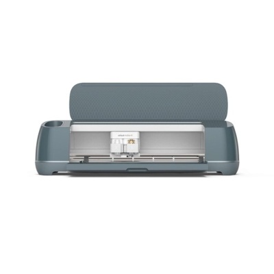 Cortador de vinil automátic cinzento com compartimento e base baixa