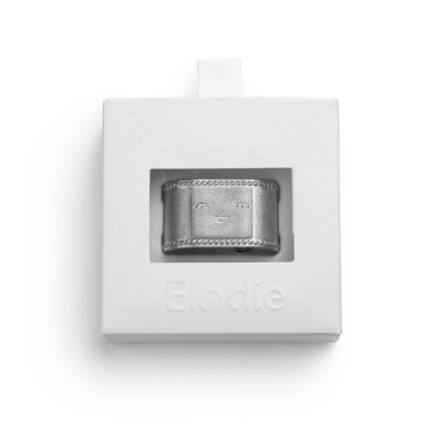 Pulseira prateada num estojo branco ELODIE
