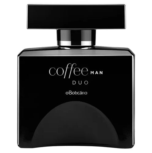 Coffee Man Duo Eau de Toilette 100ml Frasco preto de perfume coffee MAN DUO da oBoticário