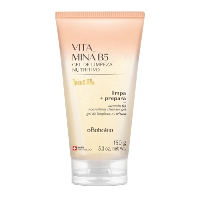 Tubo de gel de limpeza nutritivo VITA MINA B5 oBoticário 150g
