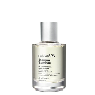 Frasco de óleo precioso anti-stress nativaSPA jasmim sambac