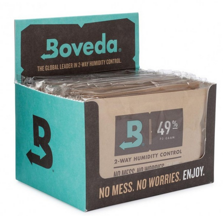 Boveda - Regulador Humidade a 49% Embalagem Boveda controlador de humidade 49% em expositor