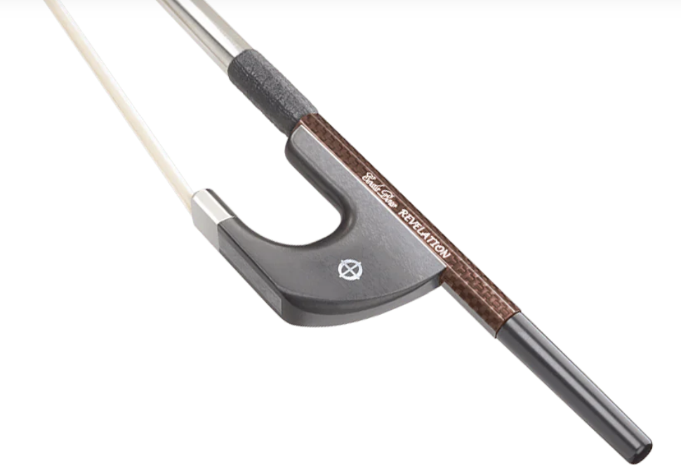 Codabow Revelation - CB - Alemão Arco para instrumento de cordas com cabo em madeira e detalhes em preto