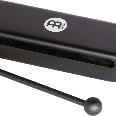 Campainha de mão preta MEINL com bastão