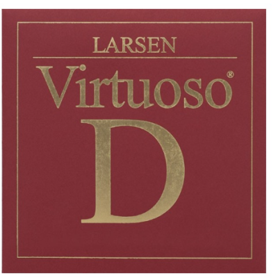 Embalagem quadrada vinho com texto dourado LARSEN Virtuoso D