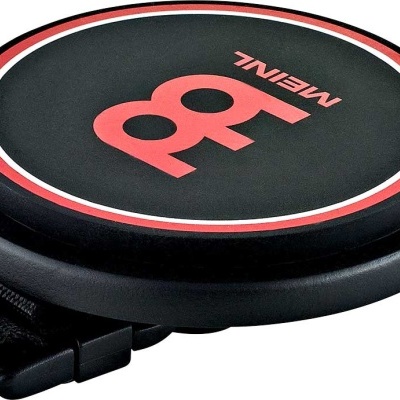 Metrô de fita métrica preto com texto vermelho MEINL