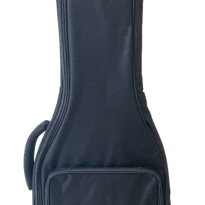 Estojo para guitarra preto com bolso frontal e emblema Strong BAG