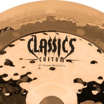 Prato musical dourado Classics Custom 18