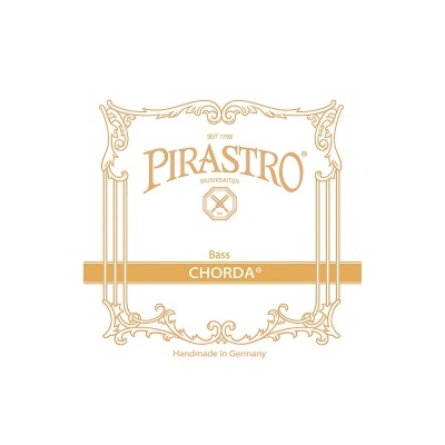 Etiqueta decorativa dourada para cordas de baixo PIRASTRO CHORDA