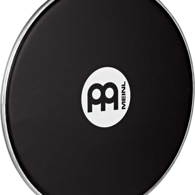 Prato de bateria preto com logo MEINL