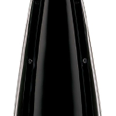 Conga preta com pele natural e logotipo MEINL