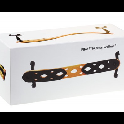 Embalagem branca com ombro de resina para violino Pirastro KorfkerRest