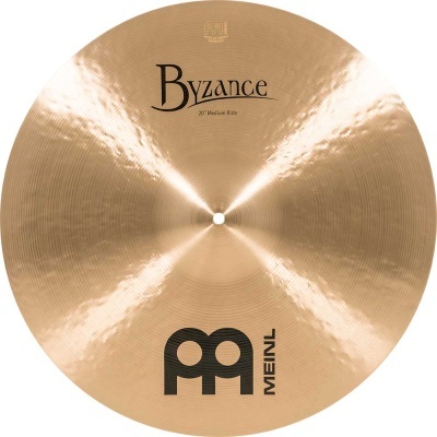 Prato musical bronze com texto BYZANCE e MEINL