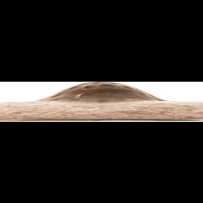 Fita métrica amarela com marcações em preto e vermelho