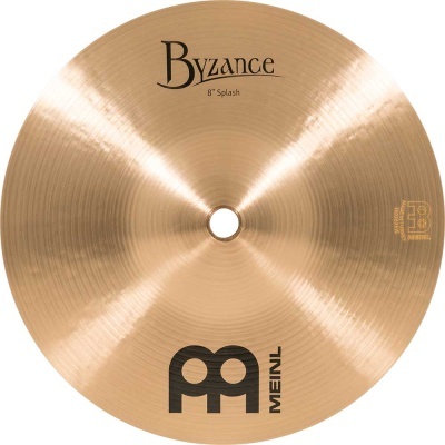 Prato de bateria dourado Meinl Byzance 8