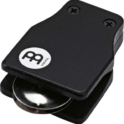 Captador preto para castanhola MEINL com disco metálico