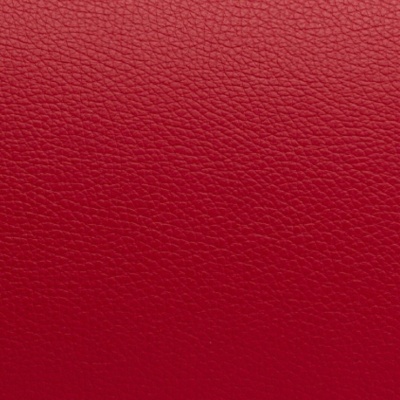 Superfície vermelha de couro com textura e padrão de grão