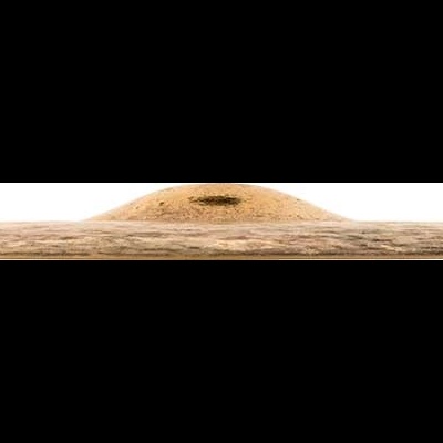 Chapéu de palha trançado de cor natural