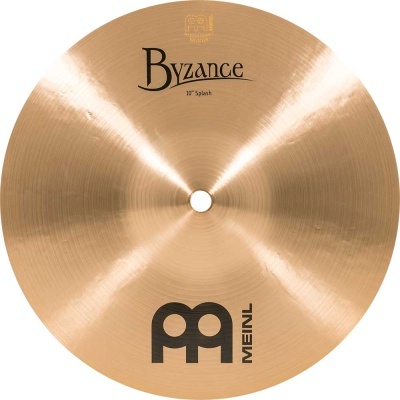 Prato musical dourado Meinl Byzance 10 polegadas Splash