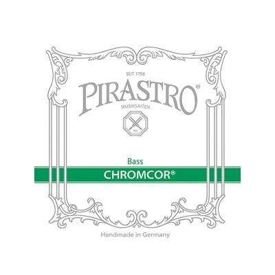 Embalagem de cordas para baixo PIRASTRO CHROMCOR com decoração ornamental