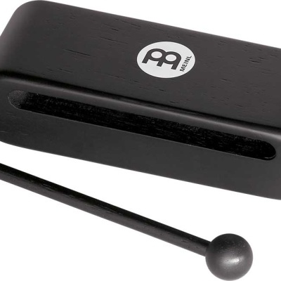 Campainha de madeira preta MEINL com malhete preto