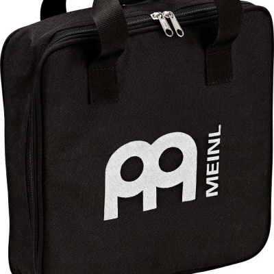 Bolsa de transporte preta com logótipo MEINL em branco
