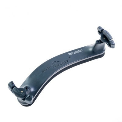 Suporte em plástico preto para instrumento de cordas com ''Everest'' visível