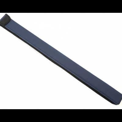 Capa azul para guitarra com fecho de velcro